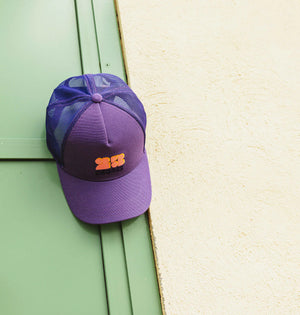 Casquette 'Sunshine' Prune | 23 DEGRES