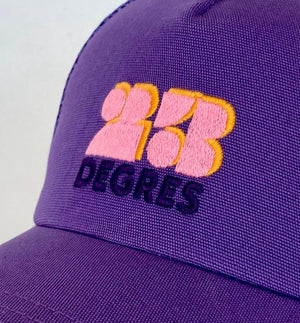 Casquette 'Sunshine' Prune | 23 DEGRES