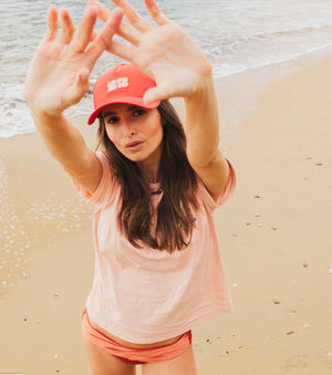 Casquette 'Sunshine' Rouge | 23 DEGRES