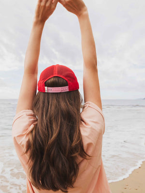 Casquette 'Sunshine' Rouge | 23 DEGRES