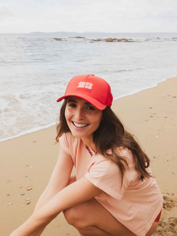 Casquette 'Sunshine' Rouge | 23 DEGRES
