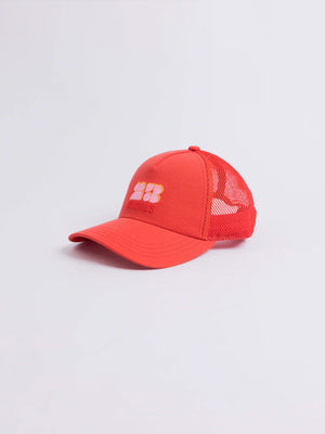 Casquette 'Sunshine' Rouge | 23 DEGRES