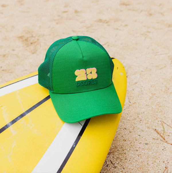 Casquette 'Sunshine' Vert vif | 23 DEGRES