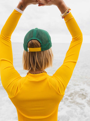 Casquette 'Sunshine' Vert vif | 23 DEGRES