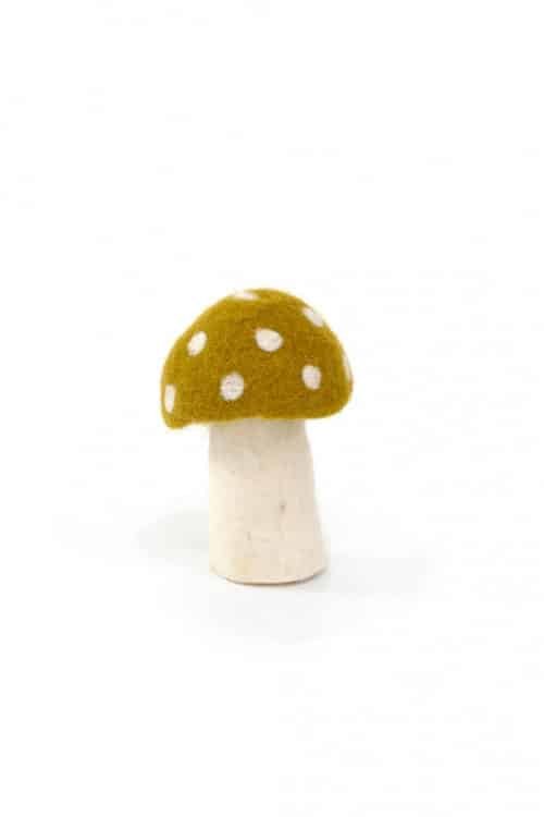 Champignon en laine feutrée 'Dotty' L | MUSKHANE