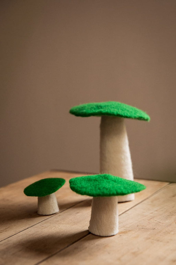 Champignon en laine feutrée S | MUSKHANE