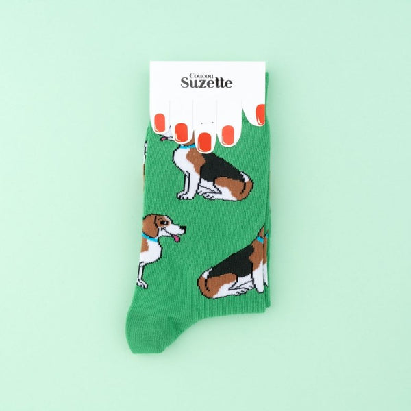 Chaussettes Beagle | COUCOU SUZETTE