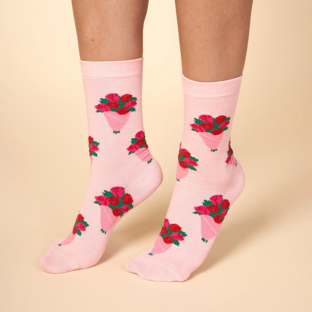 Chaussettes Bouquet de rose | COUCOU SUZETTE