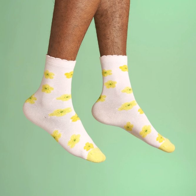 Chaussettes Bouton d'or | COUCOU SUZETTE