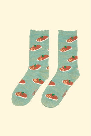 Chaussettes Bûche de Noël | COUCOU SUZETTE