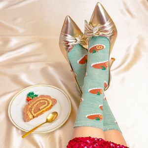 Chaussettes Bûche de Noël | COUCOU SUZETTE