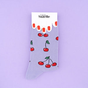 Chaussettes Cerises | COUCOU SUZETTE