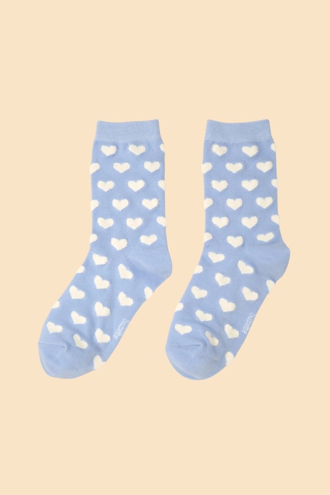 Chaussettes Coeur blanc | COUCOU SUZETTE