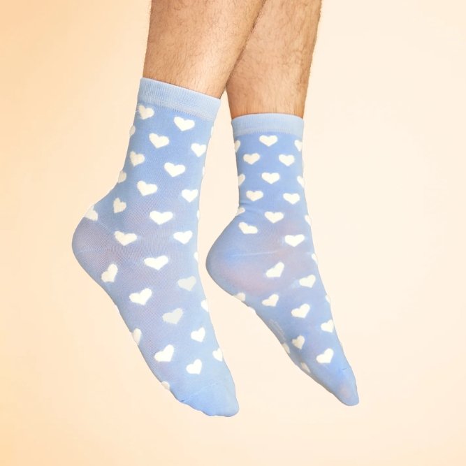 Chaussettes Coeur blanc | COUCOU SUZETTE