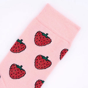 Chaussettes à paillettes Fraises | COUCOU SUZETTE