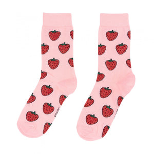 Chaussettes à paillettes Fraises | COUCOU SUZETTE