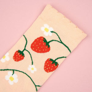 Chaussettes Fraisier | COUCOU SUZETTE