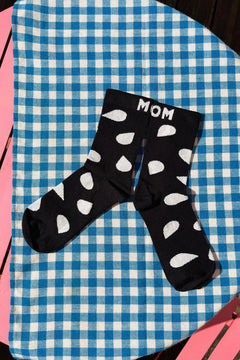 Chaussettes 'MOM' Raining Milk | TAJINEBANANE