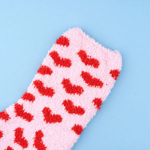Chaussettes moumoute Coeur | COUCOU SUZETTE