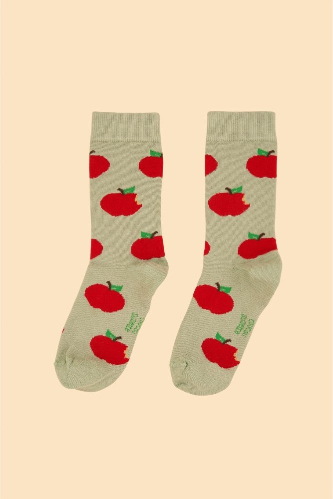 Chaussettes Pomme rouge | COUCOU SUZETTE