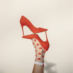 Chaussettes Transparentes Coeur | COUCOU SUZETTE
