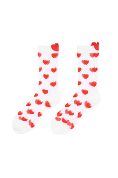 Chaussettes Transparentes Coeur | COUCOU SUZETTE