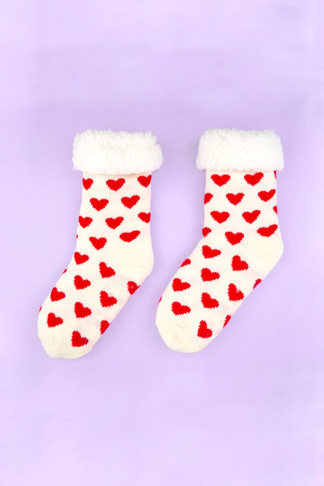 Chaussons Coeur | COUCOU SUZETTE