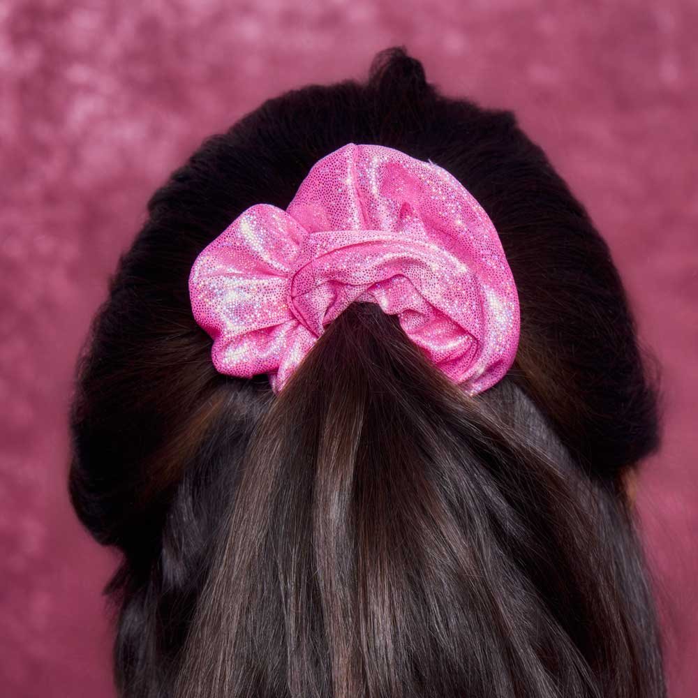 Chouchou rose pailleté | SI SI LA PAILLETTE