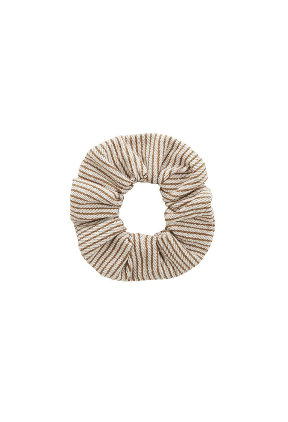 Chouchou XL Rayures argile | GABRIELLE