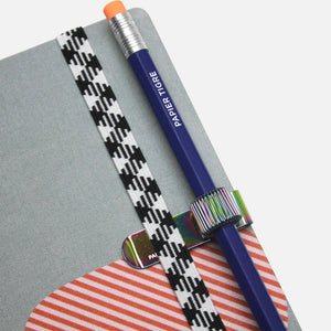 Clip porte-stylo iridescent | PAPIER TIGRE