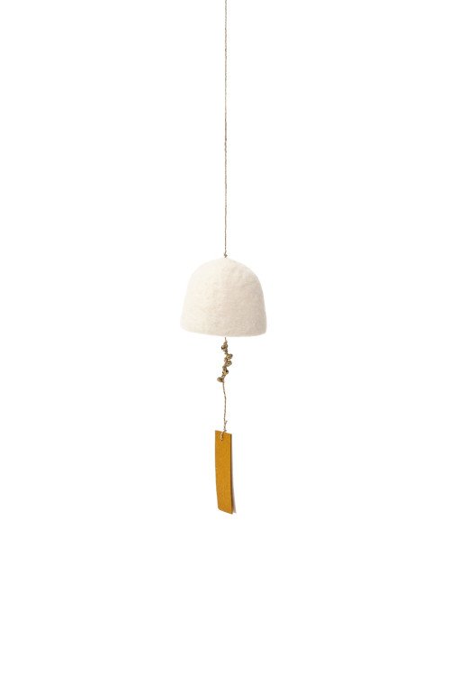 Cloche en laine feutrée 'Rustic' S | MUSKHANE
