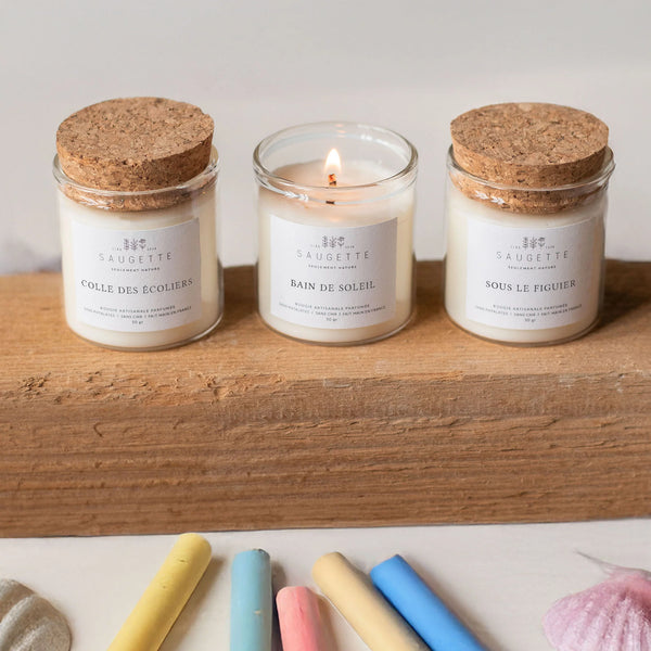 Coffret 3 bougies ‘Merci maîtresse’ | SAUGETTE