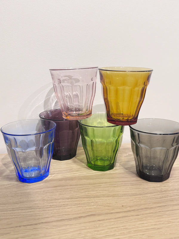 Coffret Verres 25cL Picardie 6 couleurs | DURALEX