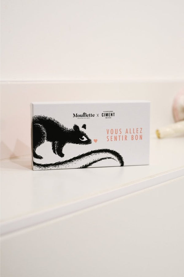 Coffret de deux savons 'Cœurs' | SAVONNERIE CIMENT X MOUFLETTE