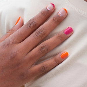 Coffret vernis à ongles nail art 2en1 ‘Flower Power’ | YAKA