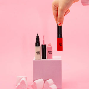 Coffret vernis à ongles nail art 2en1 ‘Kiss Kiss’ | YAKA