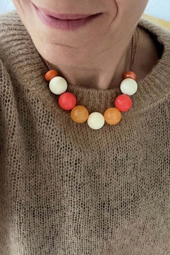 Collier perles rondes 'Bora Bora' | BAZHUS