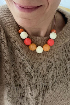 Collier perles rondes 'Bora Bora' | BAZHUS