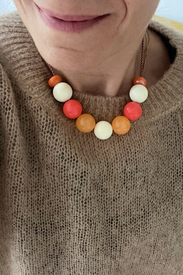 Collier perles rondes 'Bora Bora' | BAZHUS