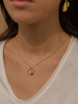 Collier Oiseau 'Le temps des récoltes' | NACH BIJOUX