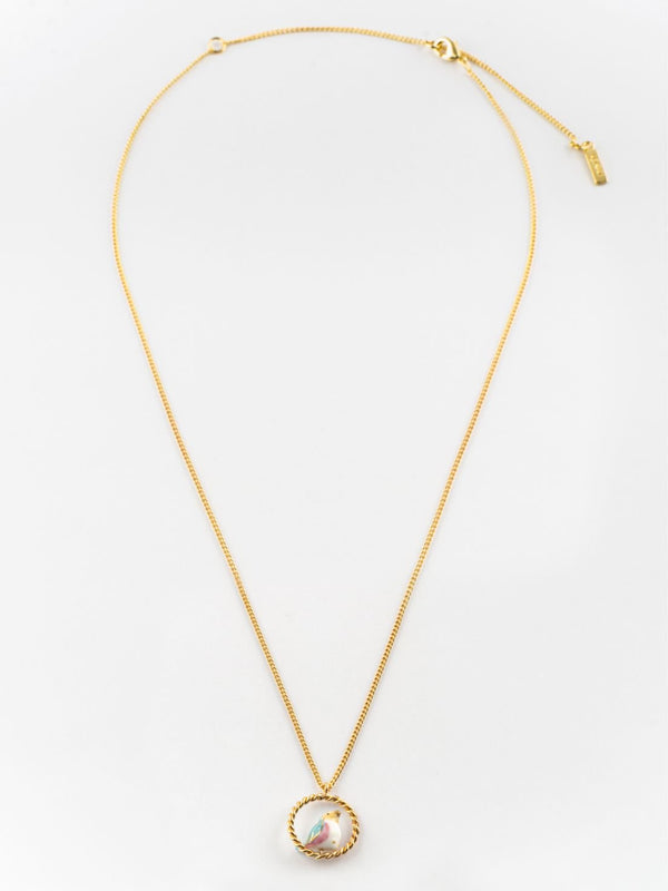 Collier Oiseau 'Le temps des récoltes' | NACH BIJOUX