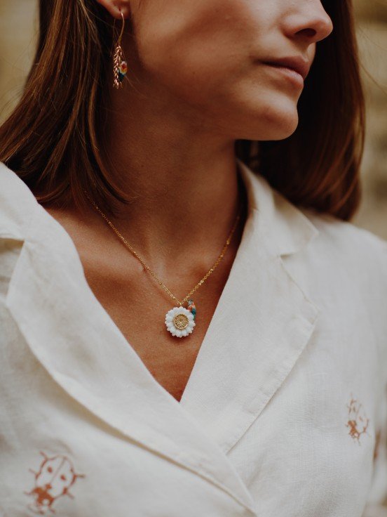 Collier Marguerite & Guêpier | NACH BIJOUX