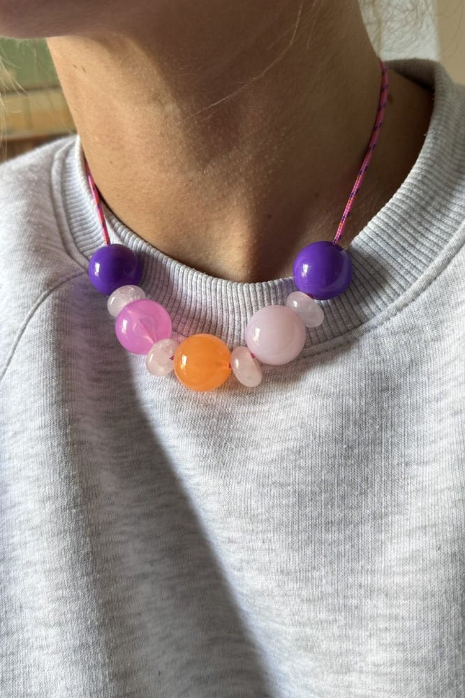 Collier perles rondes 'Nouméa' | BAZHUS