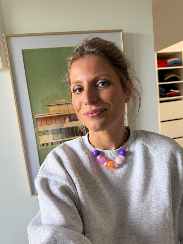 Collier perles rondes 'Nouméa' | BAZHUS