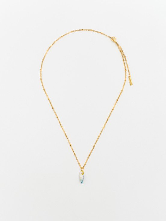 Collier Perruche bleue | NACH BIJOUX
