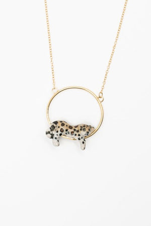 Collier rond Léopard | NACH BIJOUX