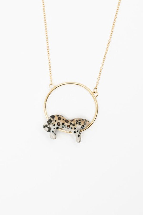 Collier rond Léopard | NACH BIJOUX