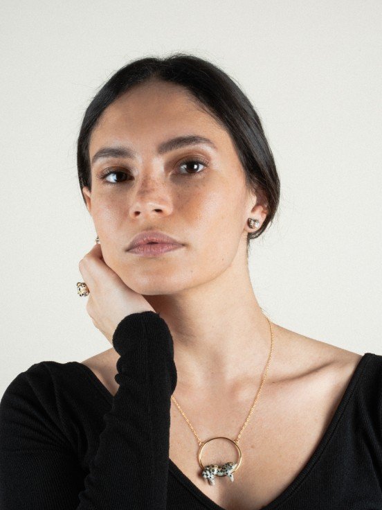 Collier rond Léopard | NACH BIJOUX