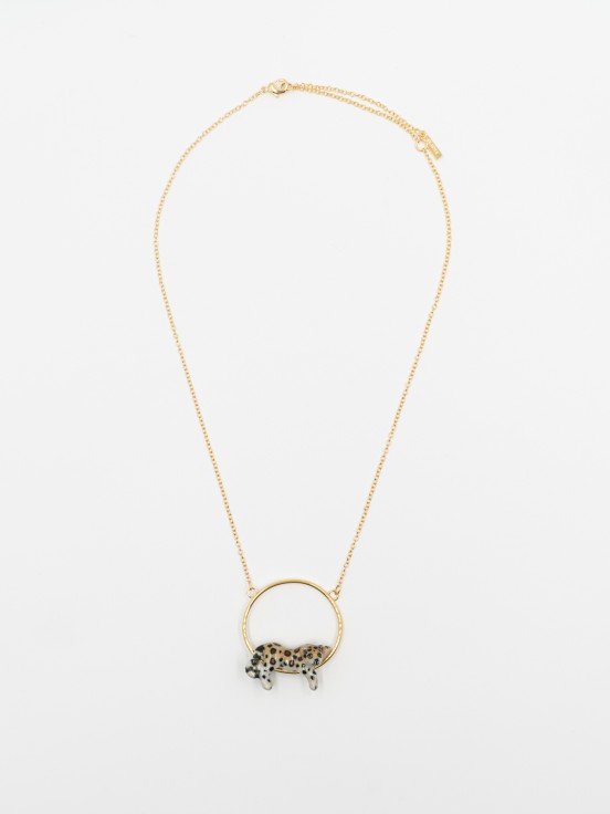Collier rond Léopard | NACH BIJOUX