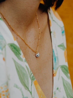 Collier Tête de chat 'Tabby' | NACH BIJOUX